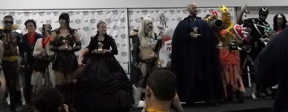 Cosplay contest winners