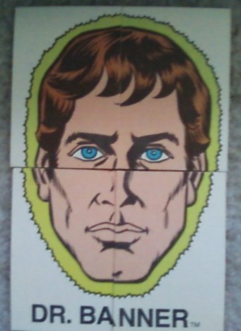 Bruce Banner Face cards
